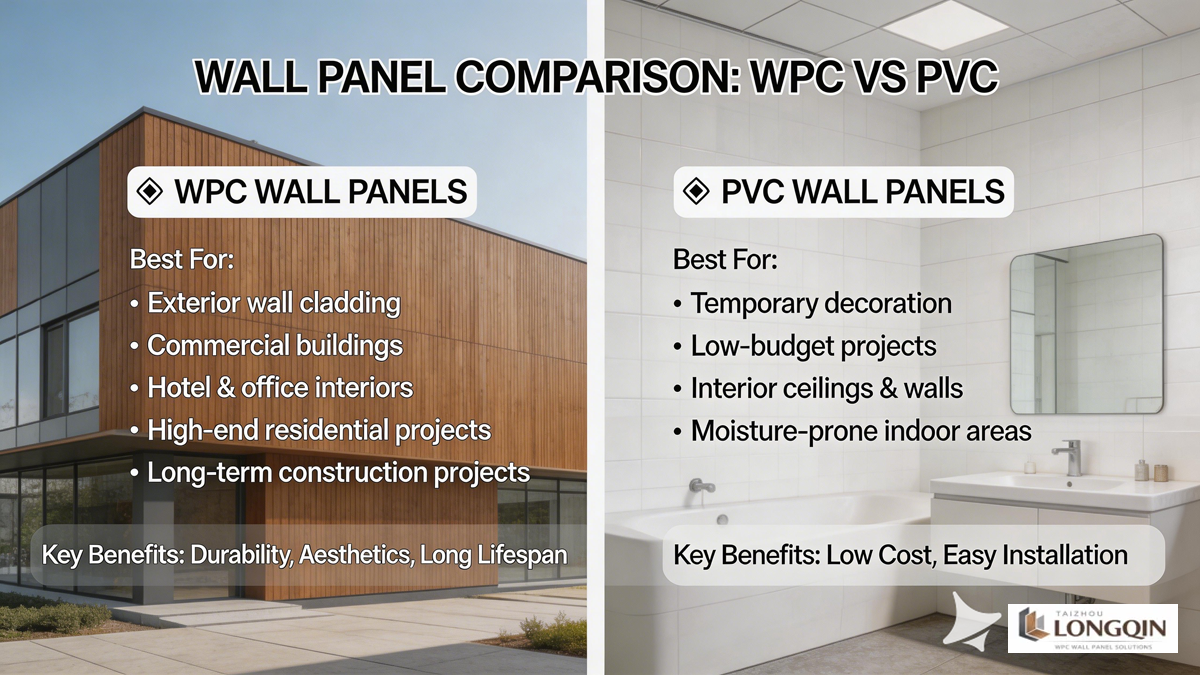 WPC Wall Panel & PVC Wall Panel