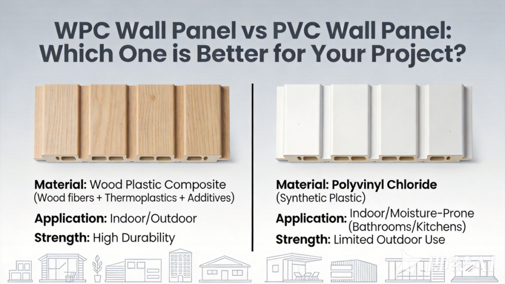 WPC Wall Panel vs PVC Wall Panel