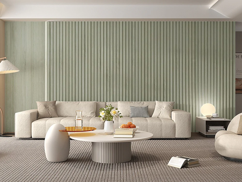 Living room background walls